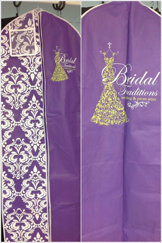 custom bridal bag