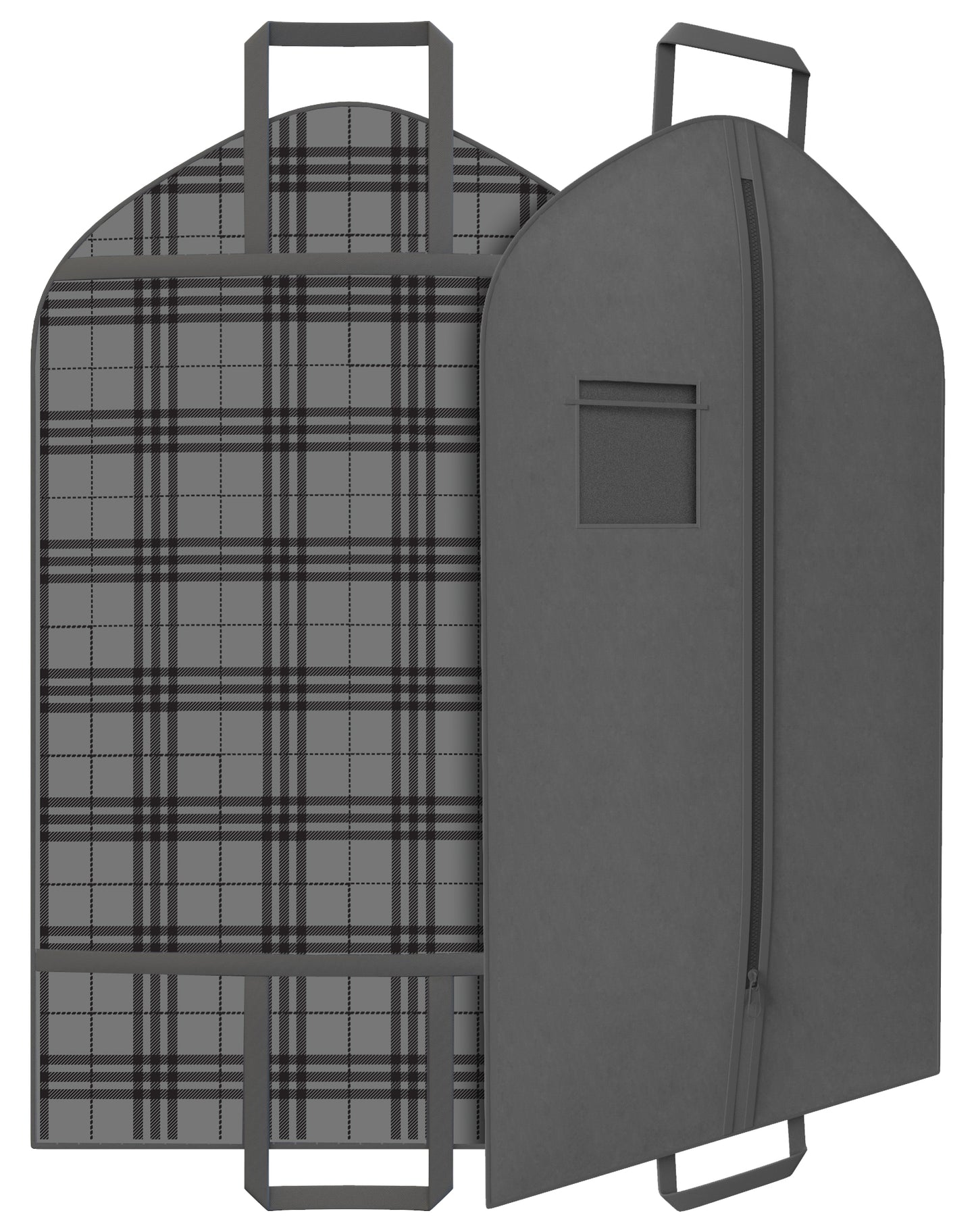40" Plaid Suit Bags
