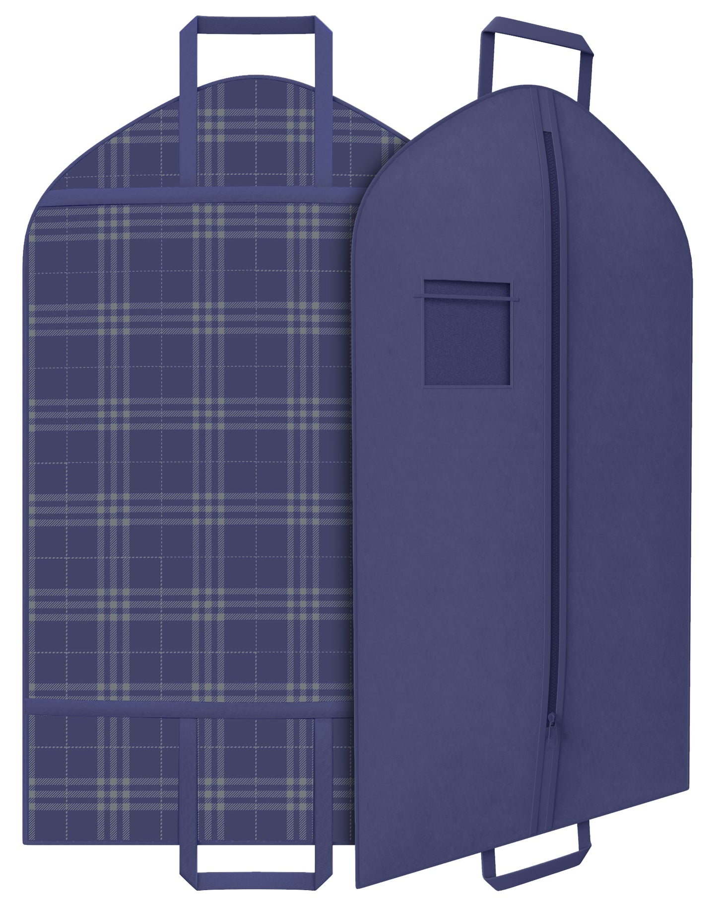 40" Plaid Suit Bags