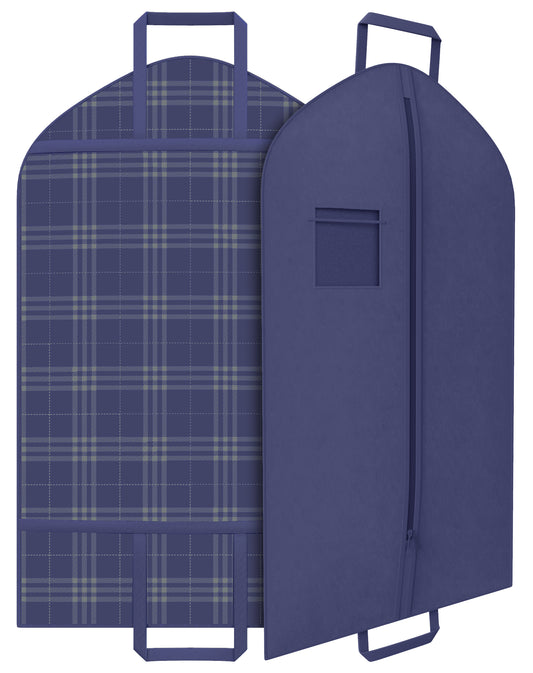 40" Plaid Suit Bags