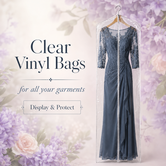 72" Flat Vinyl Garment Bag